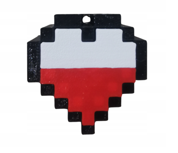Pixel Heart Clicker Polska – antystresowy kliker | gadżet dla dorosłych